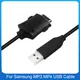 1 5 m USB Sync Daten Ladegerät Kabel für Samsung MP3 MP4 Player YP-Q2 YP-K3 YP-K5 YP-T08 YP-T9