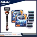 Gillette Fusion 5 Pro glide Rasiermesser Flexball Griff manuelle Rasier rasierer Herren Gesicht
