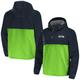 "Veste à enfiler poids moyen Seattle Seahawks - Homme - Homme Taille: 2XL"