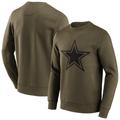 Dallas Cowboys Fashion Preferred Logo Rundhals-Sweatshirt - Herren