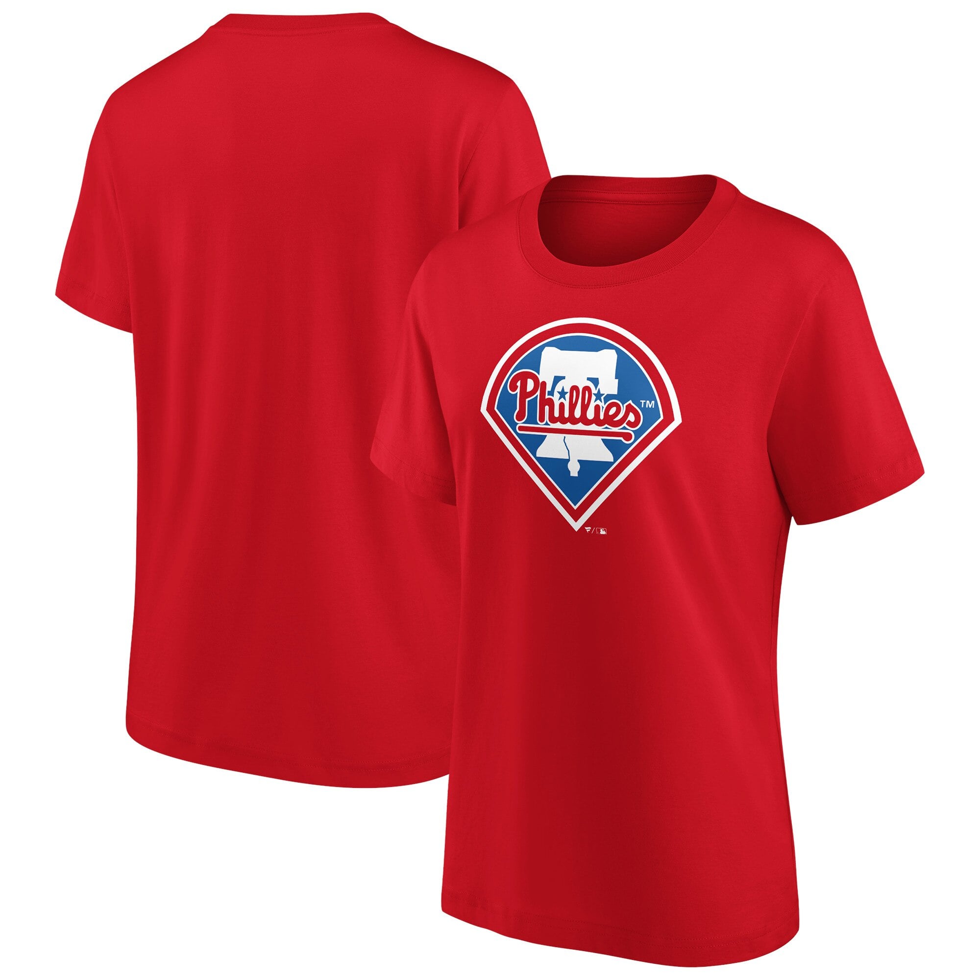 Philadelphia Phillies Primary Logo Grafik-T-Shirt – Damen