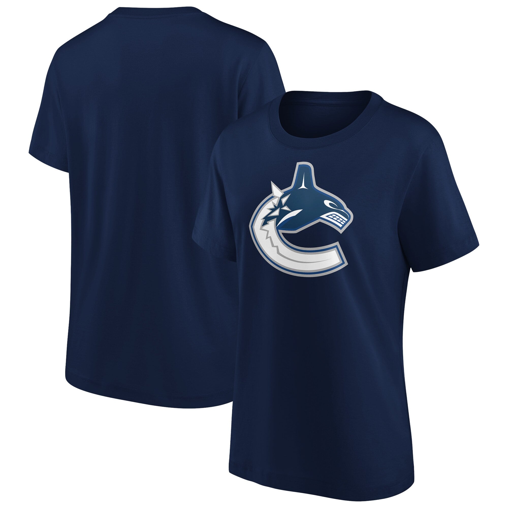 Vancouver Canucks Fanatics Branded Primary Logo Graphic T-Shirt – Damen