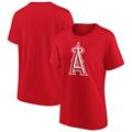 Los Angeles Angels of Anaheim Iconic Mono Logo Grafik-T-Shirt – Damen