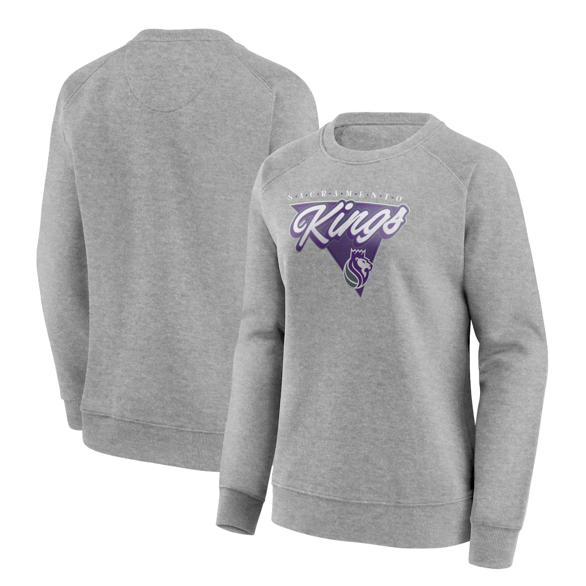 Sacramento Kings Fanatics Branded Buy Back Graphic Crew Sweatshirt – Damen