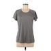Eastern Mountain Sports Active T-Shirt: Gray Activewear - Women's Size Medium