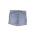 Simply Vera Vera Wang Denim Shorts: Blue Bottoms - Women's Size 18