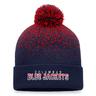 Columbus Blue Jackets Iconic Gradiant Beanie Cuff with Pom