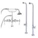 Randolph Morris Mason Hill Collection Freestanding Clawfoot Tub and Faucet Set RMH062F-C