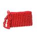 'Eco-Friendly Zippered Red Soda Pop-Top Cosmetic Bag'