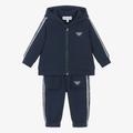 Emporio Armani Baby Boys Navy Blue Tracksuit