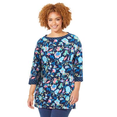 Plus Size Women's Liz&Me® Boatneck Top by Liz&Me ...