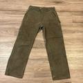 Carhartt Jeans | Distressed Green Carhartt Double Knee Jeans | Color: Green | Size: 32