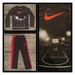 Nike Shirts & Tops | Nike Boys Dri-Fit Outfit Top And Pants Size 7 | Color: Black/Red | Size: 7b
