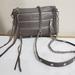 Rebecca Minkoff Bags | Designer Rebecca Minkoff Gray Leather Crossbody Handbag Chrome Hardware | Color: Gray/Silver | Size: 6.25 Tall X 9 X 2