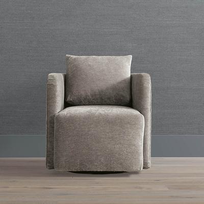 Marlow Swivel Chair - Fitz Sand - Frontgate