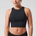 Athleta Swim | New Athleta Bikini Conscious Crop Top Sz Medium A - C Cup | Color: Black | Size: M