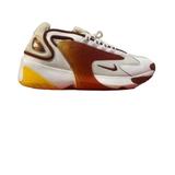 Nike Shoes | Nike Men Shoes Athletic, Zoom 2k Basketball Sports White Red Brown Yellow 10.5 | Color: Red/White | Size: 10.5