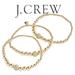 J. Crew Jewelry | Nwt J. Crew Bracelet Set | Color: Gold | Size: Os