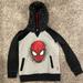 Disney Shirts & Tops | Kids Marvel Spiderman Hoodie. Size 7 | Color: Black/Gray | Size: 7b