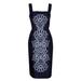 Tory Burch Dresses | Navy Silk Tory Burch Dress Lily Size 0 | Color: Blue/White | Size: 0
