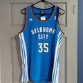 Adidas Tops | Oklahoma City Durant 2xl Jersey | Color: Blue/White | Size: Xxl