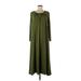 Current NYC Casual Dress - Maxi: Green Dresses - Women's Size Medium