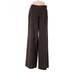 Max Studio Dress Pants - Low Rise: Brown Bottoms - Women's Size 2