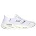 Skechers Women's Slip-ins: GO RUN Swirl Tech Speed Sneaker | Size 8.0 | White/Black | Textile/Synthetic | Vegan | Machine Washable | Hyper Burst