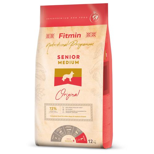 2x 12kg Fitmin Program Medium Senior Hundefutter trocken