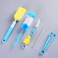 Ensemble de brosses à biSantos pour bébé rotation à 360 degrés éponge propre tasse à bec