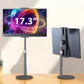 UPERFECT Support VESA pour moniteur portable 15 6'' 17 3'' Support réglable pivotant à 360° Support