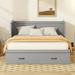 Wildon Home® Ayinde Murphy Storage Bed Metal in Gray | 37.2 H x 62.2 W x 81.1 D in | Wayfair B6170CB4C4FD4871BE2788E290625F13