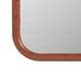 Winston Porter Nayah Mirror, Wood in Brown | 23.63 H x 23.63 W x 1.01 D in | Wayfair FE72CFABC87D4530B8178C0A3550A260