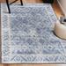 Blue 114 x 90 x 0.25 in Living Room Area Rug - Blue 114 x 90 x 0.25 in Area Rug - Bungalow Rose Selwin Machine Washable Area Rug Living Room Bedroom Bathroom Kitchen Non Slip Stain Resistant | Wayfair