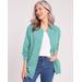 Blair Women's Iconic Fleece Jacket - Blue - MED - Misses