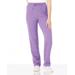 Blair Better-Than-Basic Drawstring-Waist Fleece Pants - Purple - MPS - Petite Short