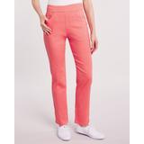 Blair DenimEase Flat-Waist Pull-On Jeans - Pink - 20W - Womens