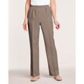 Blair Women's Alfred Dunner® Classic Pull-On Pants - Tan - 8PS - Petite Short