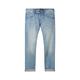 TOM TAILOR DENIM Herren Aedan Straight Jeans, blau, Uni, Gr. 30/32