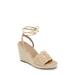 Eve Anke Wrap Espadrille Platform Wedge Sandal