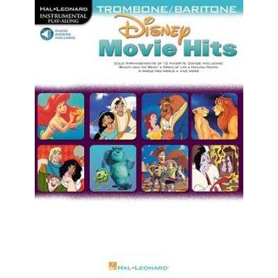 Disney Movie Hits For Trombone/Baritone B.c.: Play Along With A Full Symphony Orchestra!