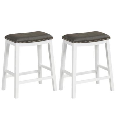 Costway 26 Inch Counter Height Bar Stool Set of 2 ...