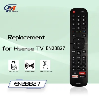 EN2BB27 Original-Fernbedienung für HISENSE TV H32A5600 H32A5840 H43A6100 H43A6140 H43B7100 H50B7300 H55B7500 Image