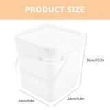 Household Laundry Detergent Container Refillable Powder Bucket Multi-functional Storage Bucket