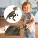 TUWABEII Gift for Boys Boy Gift Dinosaur Model Velociraptor Solid Handpainted Commemorative Figure Under $5