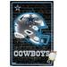 NFL Dallas Cowboys - Neon Helmet 23 Wall Poster 22.375 x 34