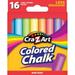 Cra-Z-Art Classic Colored Chalk Assorted Colors (Pack of 18)