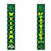 Lhked St. Patrick s Day Irish Holiday Welcome Home Door Curtain Banner Decoration Door Decoration St. Patrickâ€™s Day Green Irish Decorations Party Fun Clearance