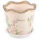 Succulent Pot Ceramic Planter Pot Retro Rose Printing Flowerpot Garden Small Planter Pot Plant Pot