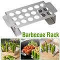 Summer Savings Clearance 2024! TUOBARR Multifunctional Grill Grill Chicken Leg Grill Stainless Steel Grill Stainless Steel Pepper Barbecue Rack 18 Hole Barbecue Tool Rack